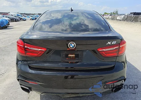 2016 BMW X6 xDrive50I z USA, uszkodzony, nr VIN 5UXKU6C57G0R34222